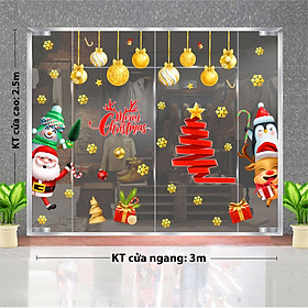 Mua Decal trang trí NOEL 2024 combo số 66