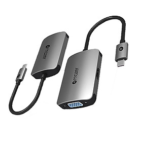 Mua Cổng Chuyển Đổi Mazer USB-C to 4K-HDMI+VGA Dual Display Adapter - hàng chính hãng
