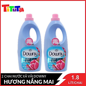 Combo 2 Nước Xả Vãi Downy Hương Nắng Mai 1.8 Lit Chai