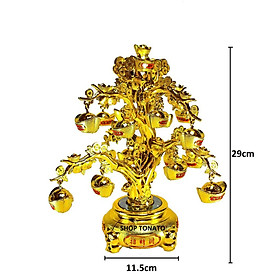 Mua (MUA NHIỀU GIẢM GIÁ)CÂY KIM TIỀN CÂY PHÁT TÀI PHÁT LỘC THỎI VÀNG MD16A MD17A CAO 29CM 38CM