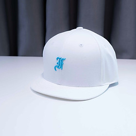 Nón lưỡi ngắn snapback logo Chữ F thêu 3D cách điệu quai dây gài chất lượng cao brand One Hat