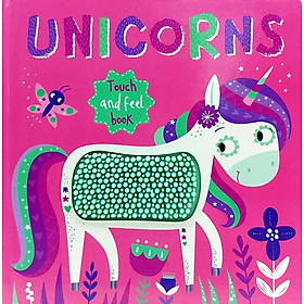 Hình ảnh Touch And Feel Silicon Board Book - Unicorns