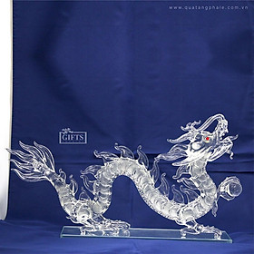 Mua Tượng rồng phong thủy - màu trắng