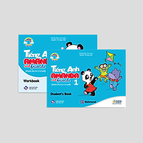 Hình ảnh sách Bộ sản phẩm Tiếng Anh Amanda and Friends 1 - Student's book & Workbook (sách bài học và bài tập)