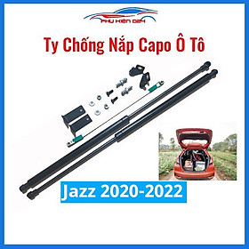 Ty thủy lực chống nắp capo đóng mở tự động xe Honda Jazz 2020-2021-2022