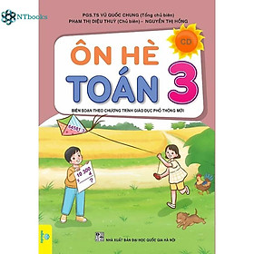 Sách Ôn Hè Toán 3 - Cánh Diều (Biên Soạn theo chương trình Giáo dục phổ thông mới)