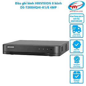 Đầu ghi hình HIKVISION 8 kênh DS-7208HQHI-K1/E 4MP - Hàng chính hãng