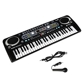 Piano Keyboard 54 keys Electric Music Keyboard Instrument for Beginners USB