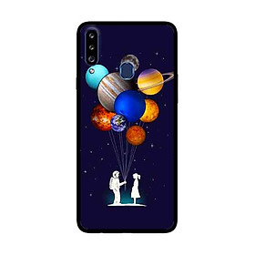 Ốp Lưng Dành Cho Samsung Galaxy A20s mẫu Du Hành 3 - Hàng Chính Hãng