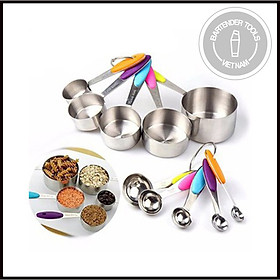 Mua Bộ 10 Muỗng Đong Định Lượng (tsp/cup)