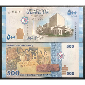 Mua Tiền của quốc gia Trung Đông 500 bảng Syria sưu tầm