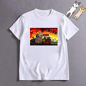 HOT in áo hinh xe tăng-phim hoạt hình xe tăng Patun - Tay Sai Của Leviathan mẫu 12 giá xưởng