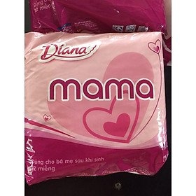 Combo 5 Gói Băng Vệ Sinh Diana Mama 12 miếng - HSD 2027