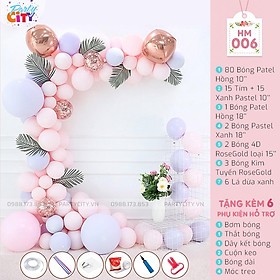 Mua Mix Dải Bóng Trang Trí Sinh Nhật  Thôi Nôi  Tiệc Cưới  Sự Kiện  Khai Trương tone màu sáng
