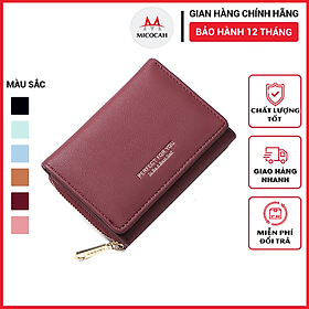 Ví Nữ Mini Cầm Tay PERFECT FOR YOU Gấp 3 Nhỏ Gọn Nhiều Ngăn Tiện Dụng Chất Da Cao Cấp Cực Đẹp PFY11 - Micocah Mall
