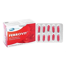 Mua FERROVIT & FERROVIT C-VIÊN BỔ MÁU  BỔ SUNG SẮT  VITAMIN C CHO BÉ VÀ MẸ BẦU