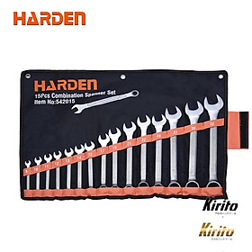 Mua Bộ Cờ Lê 2 Đầu 15 Món – Mạ Chrome Chống Gỉ – Kích Thước 8–32mm – Có Túi Treo