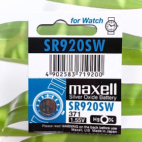 Pin Maxell Nhật Bản SR920SW / 371 / G6 (Viên Lẻ) Hàng Chính Hãng Made in Japan