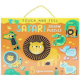 Touch And Feel Jigsaw Puzzles Boxset - Safari (5 Jigsaw Puzzles)