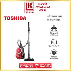 Mua Máy hút bụi Toshiba VC-BL160F(R) - màu đỏ - Công suất 1600W - Hàng chính hãng - bảo hành 12 tháng chất lượng Nhật Bản