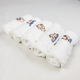 Hộp 5 Chiếc Khăn Xô 6 lớp dành cho bé