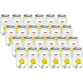 Nước Sparkling OKF Vị Chanh Vàng Lon 350ml Thùng 24 Chai (350ml x 24)