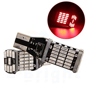 Bóng đèn LED lùi xe siêu sáng T15 W16W 921 45 SMD 4014 cho ô tô