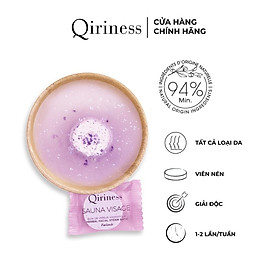 Viên xông mặt thảo dược nguồn gốc thiên nhiên Qiriness Herbal Facial Steam Bath 8g hộp 10 viên