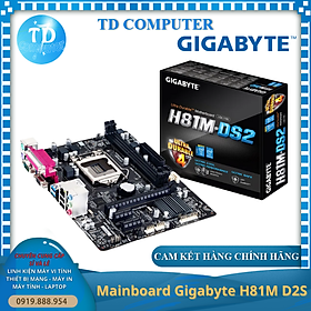 Mainboard Gigabyte H81M D2S Socket 1150 VGA DDR3 - Hàng chính hãng Viễn Sơn phân phối