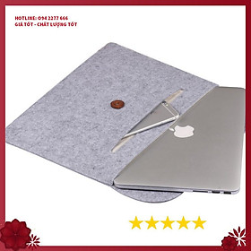 Túi Chống Sốc dành Cho Macbook Air, Macbook Pro Loại 11 inch, 13 inch, 15 inch Cao Cấp, Sang Trọng