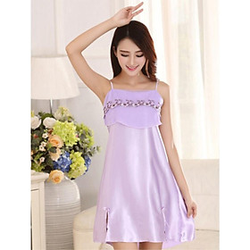 Váy ngủ phi bóng voan ngực nữ tính CDANP01