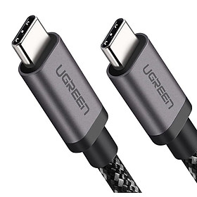 Mua Ugreen UG50450US161TK 2M 60W màu đen cáp USB type C 3.1 gen1 hỗ trợ sạc nhanh PD bọc nilon chắc chắn - HÀNG CHÍNH HÃNG