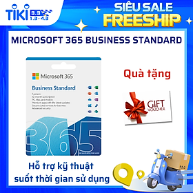 Mua Phần mềm Microsoft 365 Business Standard Retail English APAC EM Subscr 1YR Medialess P8 - Hàng chính hãng