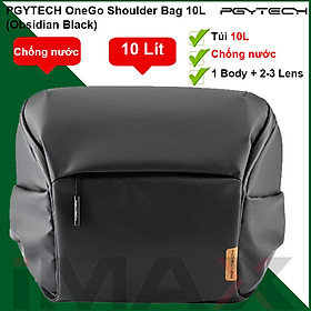 Túi máy ảnh PGYTECH OneGo Shoulder Bag 10L (Obsidian Black) - Hàng chính hãng