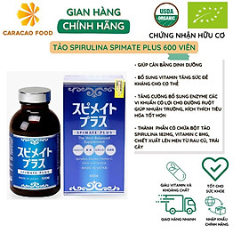 Tảo Spirulina Spimate Plus 600 viên