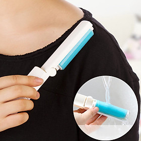 Bộ 2 Cây Lăn Mini Dính Bụi Quần Áo , Lông Thú Cưng Cầm Tay Sử Dụng Được Nhiều Lần Tiện Lợi GD028