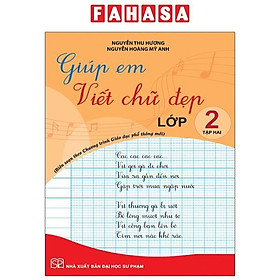 Hình ảnh Giúp Em Viết Chữ Đẹp Lớp 2 - Tập 2 - Cánh Diều (Theo Chương Trình Giáo Dục Phổ Thông Mới)