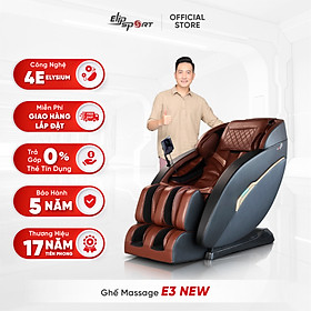 Ghế massage ELIP E3 New - Công nghệ Massage 4E Elysium