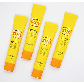 Kem Chống Nắng UVA+ UVB SPF50+PA+++ Natinda Daily Perfect Sun Cream