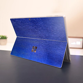 Mua Skin dán hình Aluminum Chrome xanh dương xước cho Surface Go  Pro 2  Pro 3  Pro 4  Pro 5  Pro 6  Pro 7  Pro X