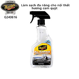 Meguiar's chai xịt vệ sinh đa năng làm sạch nội thất ô tô hương cam quýt All Surface Interior Cleaner, 16oz/473ml