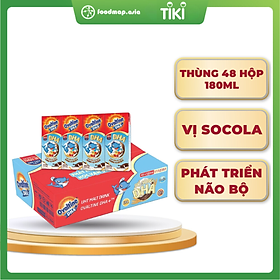 Sữa Ovaltine DHA Socola - Thùng 48 hộp - Hộp 180ml