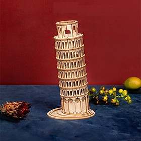 Mô hình gỗ 3D lắp ráp tháp nghiêng Piza Leaning Tower