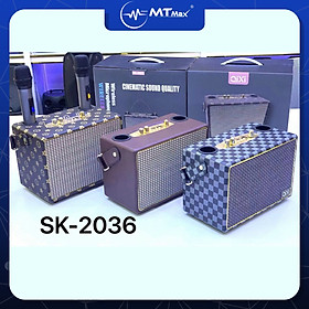 Mua Loa Bluetooth Karaoke Qixi SK 2036 chất âm hay hình thức đẹp