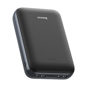 Mua Pin dự phòng 02 cổng USB  - 10000mAh cho iPhone/ Smartphone/ Tablet -  Baseus Mini JA Power Bank X10 - Hàng Chính Hãng
