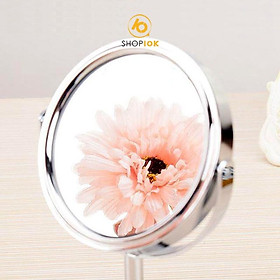 Mua Gương để bàn  trang điểm  phụ kiện cho nữ soi làm đẹp  gương xoay inox nhiều kích cỡ