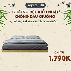 Mua Giường Ngủ Tatami Kiểu Nhật Cao 12cm Gỗ MDF Nhập Khẩu Tự Lắp Tại Nhà Dễ Dàng GHC-9192