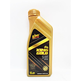 [MẪU MỚI] Dầu Nhớt Xe Máy KING GOLD API SN - SAE 10W-40 - JASO MA-2