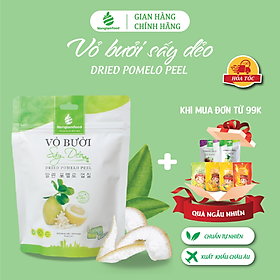 Vỏ Bưởi Sấy Dẻo Nonglamfood túi 85g | Ăn vặt tốt cho sức khỏe | Healthy Snack | Ăn vặt văn phòng | Trái cây sấy dẻo dinh dưỡng ăn liền | Ăn vặt giảm cân & giữ dáng | Ăn vặt đẹp da