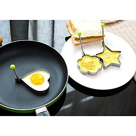 Mua Khuôn Chiên Trứng Tạo Hình_Khuôn Inox Tiện Dụng